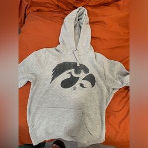 Grey Iowa Hawkeyes hoodie
